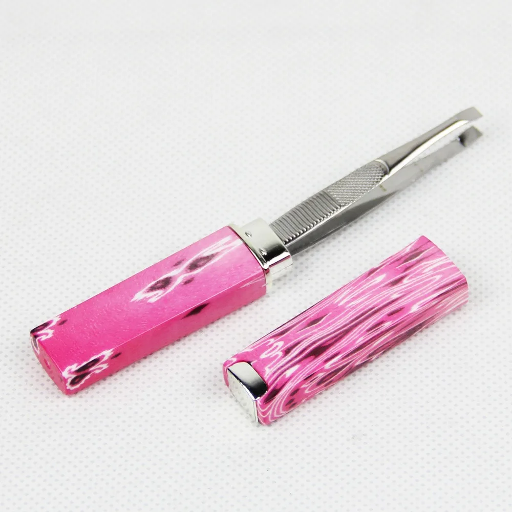 눈썹 용 박스 슬리브 Tweezer Forcep 콧수염 헤어 리무버 가짜 속눈썹 클립 얼굴 코 메이크업 뷰티 도구 눈썹 판매