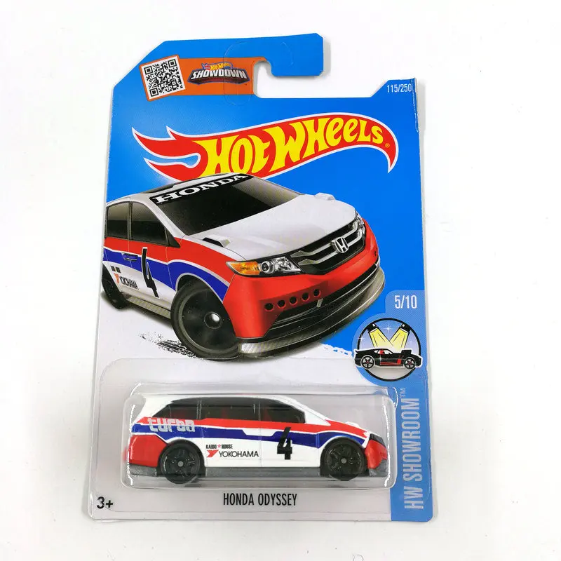 Hot Wheels-Honda Odyssey Coleção Metal Diecast Carros, Veículos De Brinquedo, 1:64