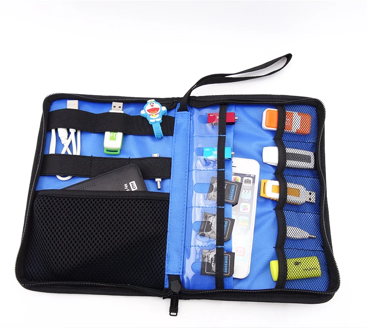 GUANHE صدمات حمل حافظة صلبة إيفا محرك فلاش USB كيس مزموم محمول ل WD قرص صلب خارجي HDD