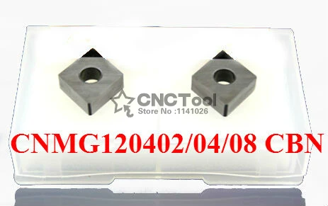 Insertos de diamante CNC CBN para herramientas de torno, insertos para MCLNR, CNMG120402 / CNMG120404/ CNMG120408, envío gratis, 2 uds.