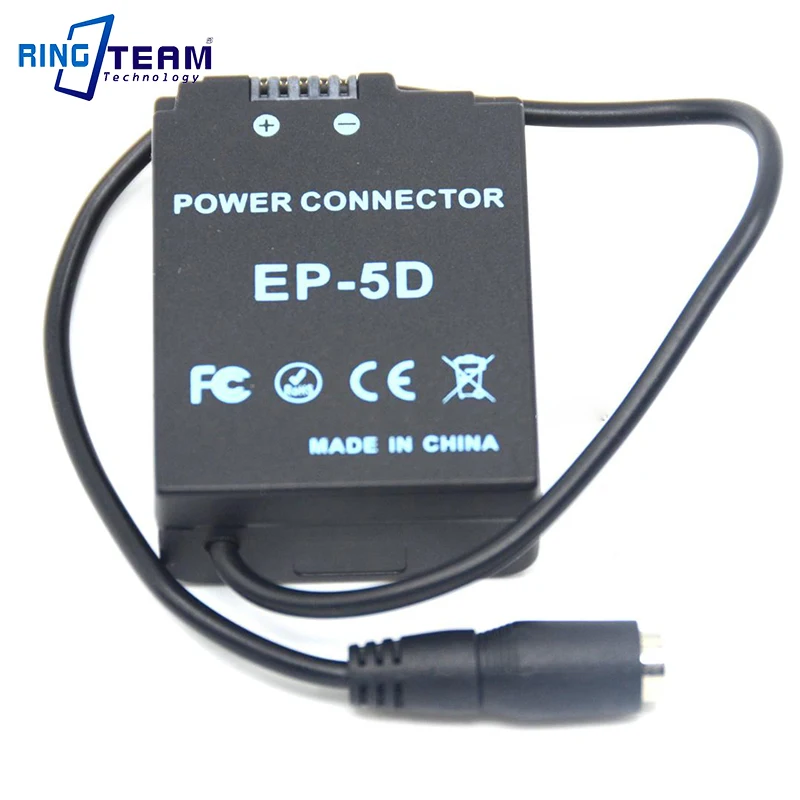 EN-EL21 Dummy Battery EP5D EP-5D DC Coupler Power Supply Connector for Nikon Camera 1 V2 1V2