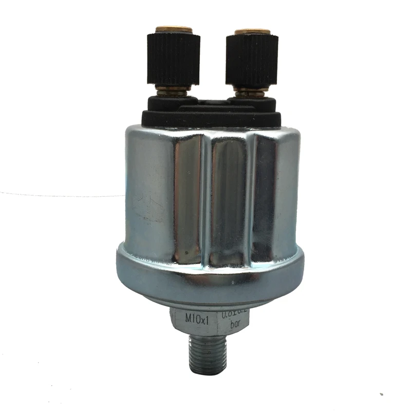 Oil Pressure Sensor NPT-1/4 Thread Type 10-184Ohm Signal for Oil Pressure Gauge