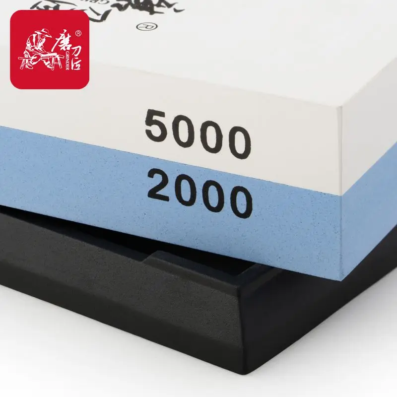 Professional grinding sharpener 5000/2000 Grit Grinding oil water stones knife grinder white corundum Kitchen Knife Field Knife