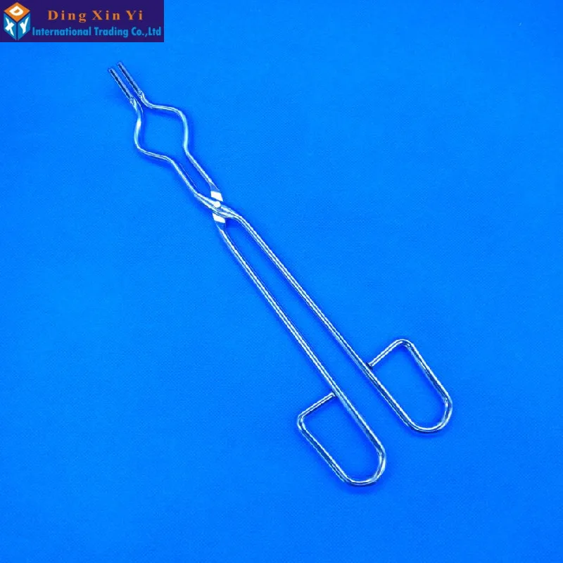 30CM Crucible tongs chromium plating process The laboratory with the crucible tongs