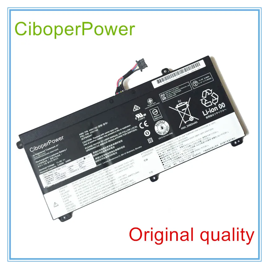 

Original 11.4V 44WH Laptop Battery For T550 W550S T550S W550 45N1742