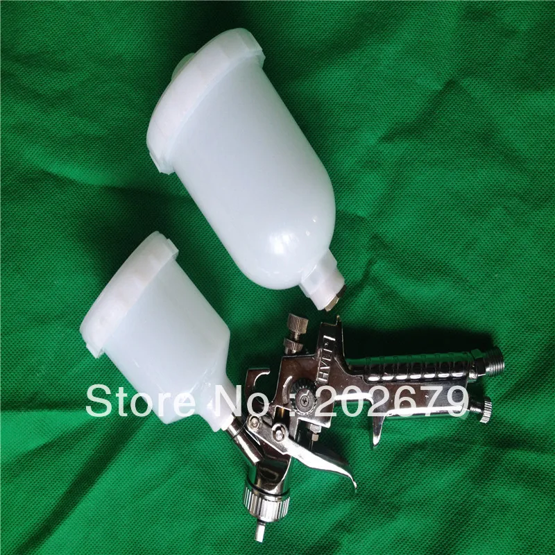 H-2000 air spray gun Automotive repair spray gun, mini spray gun, gun H2000, HVLP sprayer 250ML 120ML 2pcs  cup