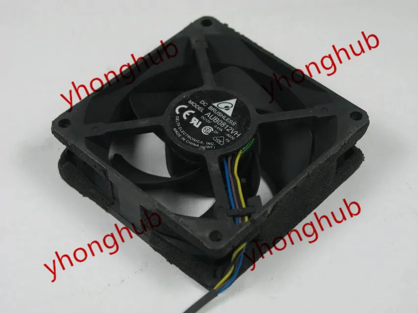 

Delta Electronics AUB0812VH 8G76 DC 12V 0.41A 80x80x25mm Server Cooling Fan