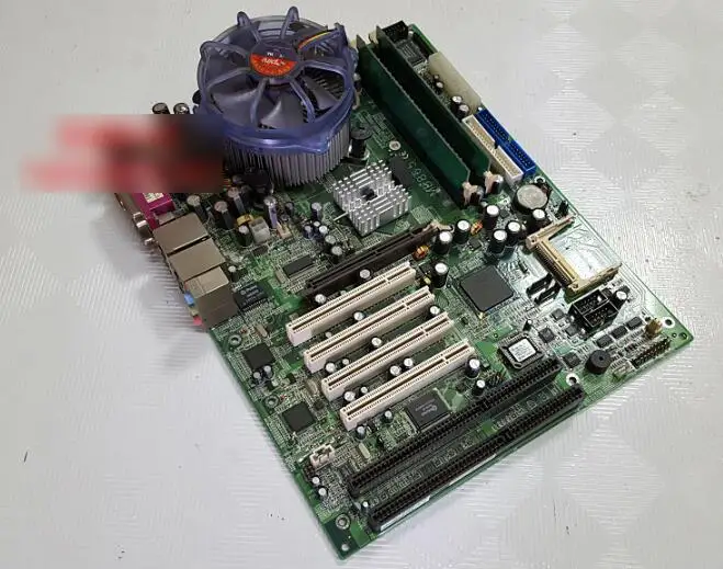 MB865F-R  100% OK Original IPC Mainboard MB865F  ATX Industrial Motherboard PCI ISA PCIE With CPU RAM