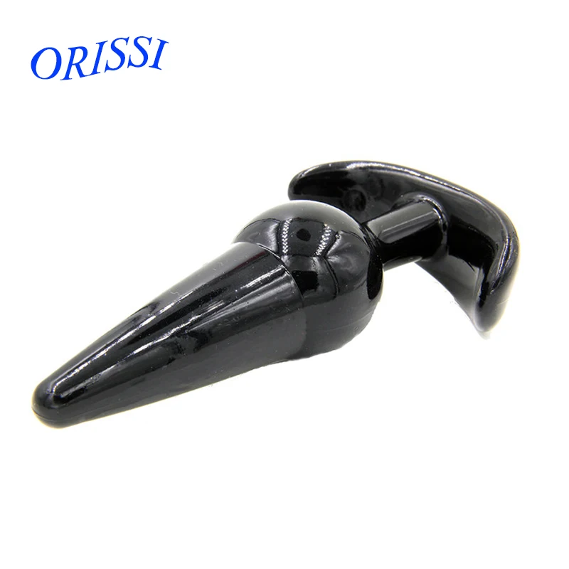 ORISSI Black Anal Sex Toys Silicone Butt Plugs Sex Toys Both For Women And Men Anal Plug Silicone Anal Toys