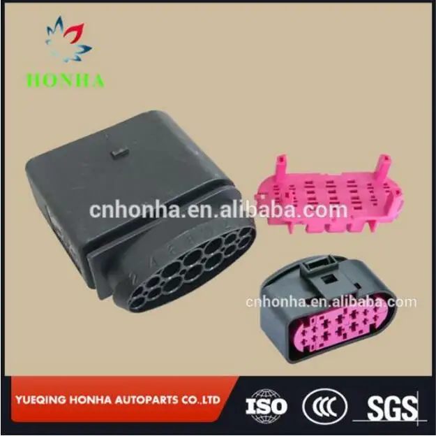 

5/10/20/lot 14 Pin 1J0973737 1J0973837 1.5mm 3.5mm Female And Male Waterproof Auto Connector Use Automobile