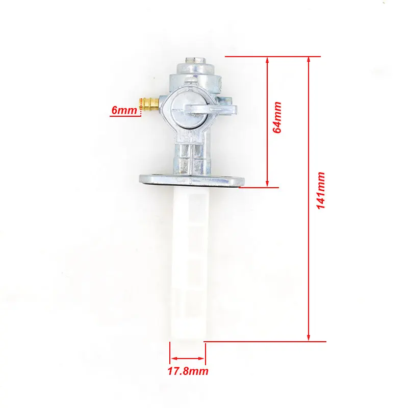 Motorrad Kraftstoff Tank Tap Filter Petcock Schalter Für Suzuki GN125 EN125 GS125 GR125 GS GN EN GR 125 Ersatzteile