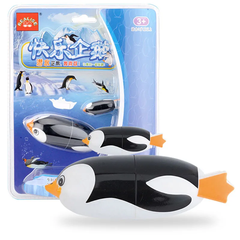 Elecetric Menyelam Penguin Set Mainan Anak Kolam Kawaii Mandi Air Mainan untuk Anak Lucu Kolam Renang Mainan Musim Panas Pantai Menyelam Di Laut mainan