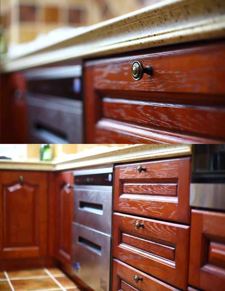 Dooroom Messing-Möbelgriff, einfacher europäischer Stil, Knopf für Kleiderschrank, Schminktisch, Schublade, Schuhschrank, Großhandel verfügbar – Detail 5