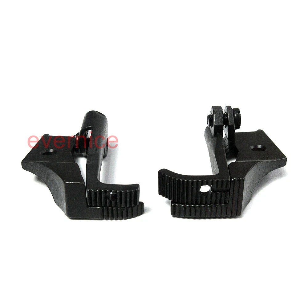 Left+Right Toe Zipper Foot For Juki Lu-562 Lu-563 Lu-1508 Dsc-244 245 Dnu-241+