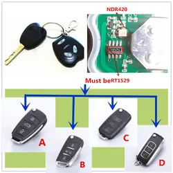 Good Quality Car modification key For Geely LC Panda GX2 GC2-RV