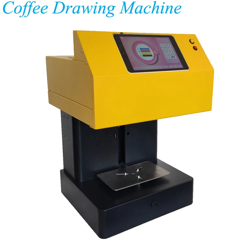 

Coffee Latte Art Maker 220V Coffee Latte Drawing Machine Edible Intelligent Automatic Milk Cap Milk Foam Printer Equipment