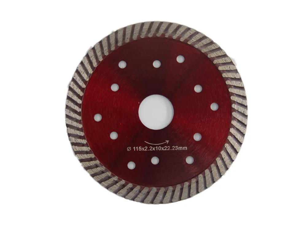 115/125 mm Circular Segment Diamond Saw Blades Cutting Discs for Aggressive Granite Stone Tools