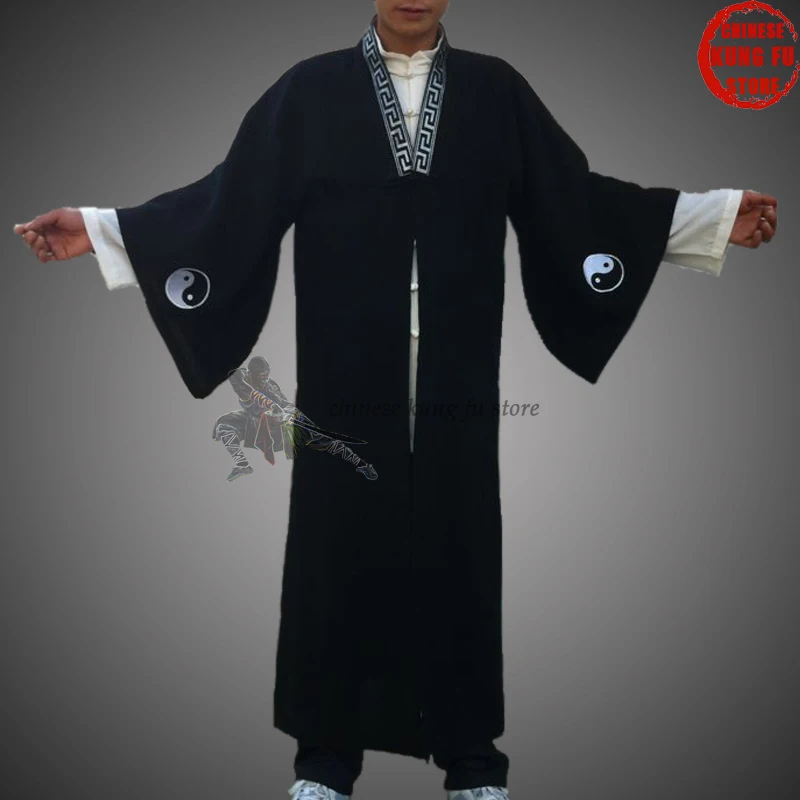 

Custom Wudang Taoist Robe Taoism Tai chi Uniform Kung fu Martial arts Shaolin Monk Taiji Suit