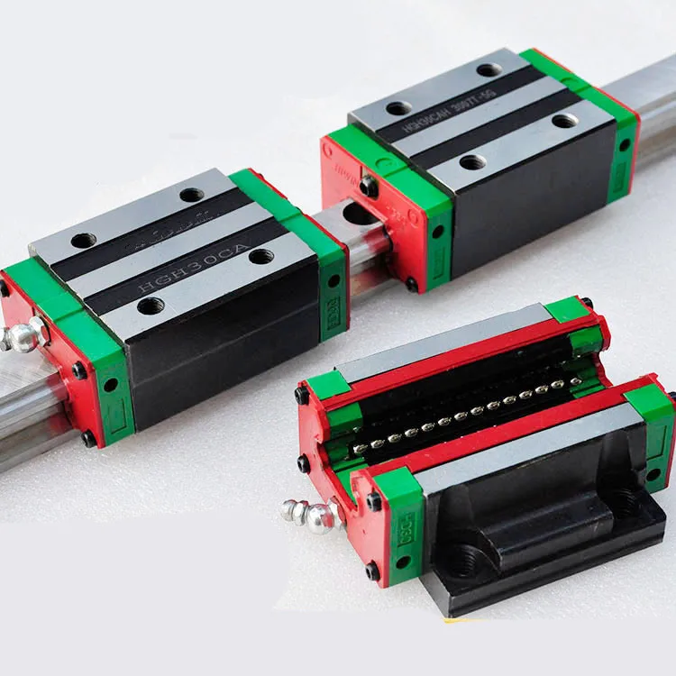 

2pcs Taiwan HIWIN rail HGR30 - 400mm Linear guide + 4pcs HGH30CA Carriage CNC parts