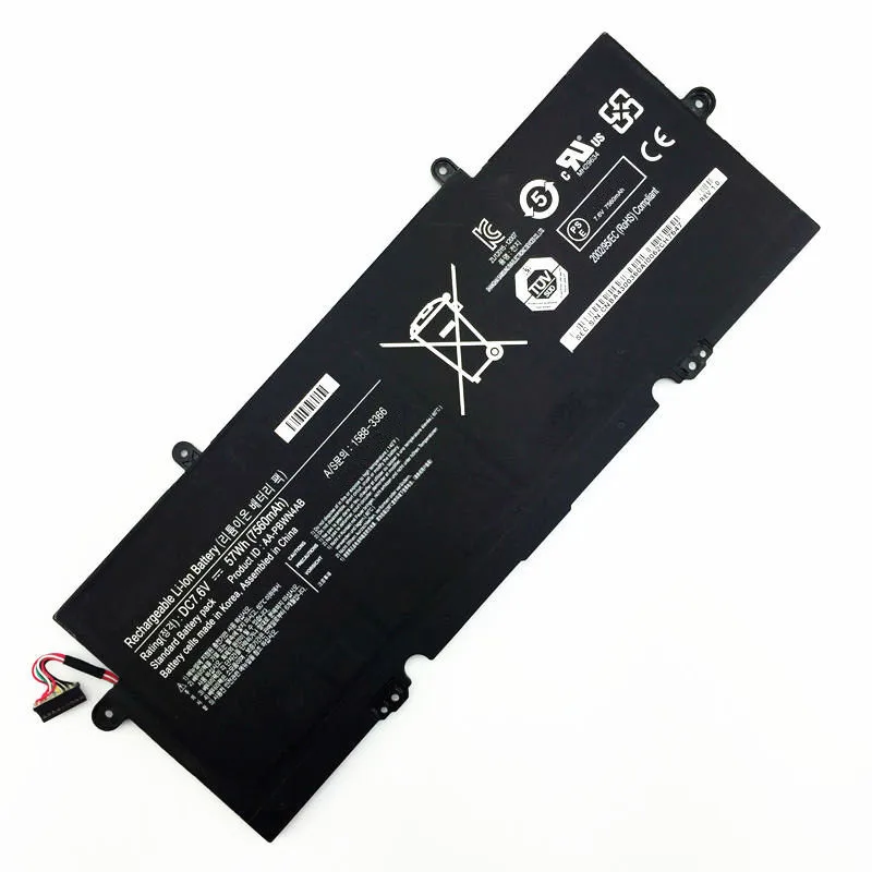 Imagem -02 - Portátil para Samsung Aa-pbwn4ab 7.6v 57wh 540u4e Np540u4 Np540u4e N530u4 Np530u4e Nt530u4e Nt530u4e Nt530u4e 7xinbox-bateria do