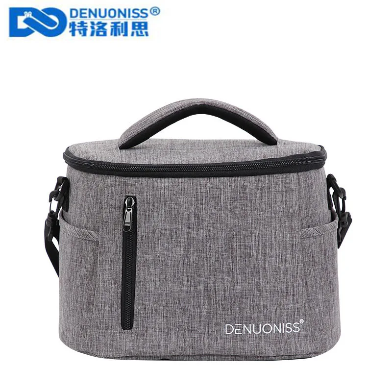 DENUONISS New 2023 Insulation Lunch Box Bag Simple Fashion Lunch Bag Aluminum Foil Ice Pack Cooler Bag Factory Direct Sales