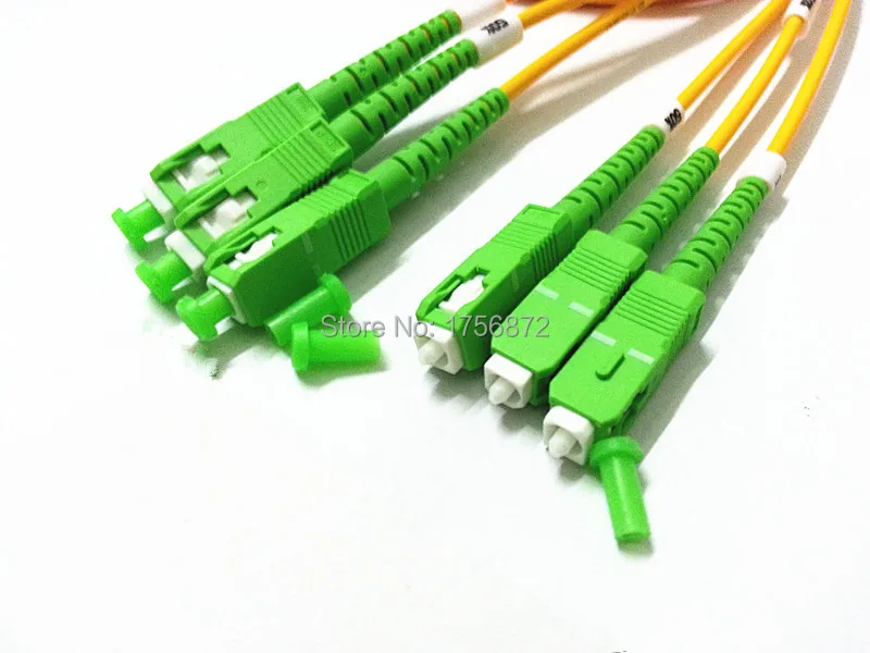 1x5 Single-Mode Couplers 1x5 Singlemode Three Window 1310/1490/1550nm 50/50  FBT Coupler 1*5 FBT Splitter with FC/UPC ABS