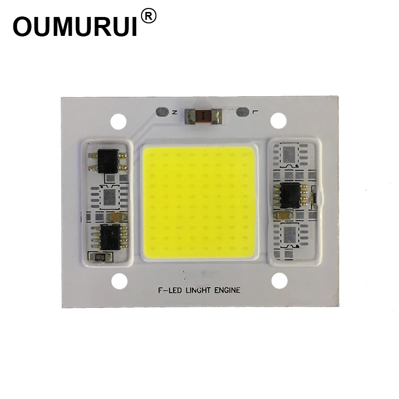 20w/30w/50w LED COB AC220-230V floodlight PANEL MODULE NO Need LED DRIVER Lamp CHIP White6000-6500k 5pcs