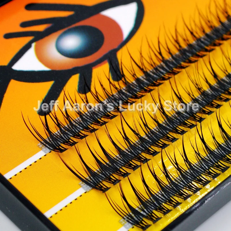 1 Box Tapered Individual False Eyelashes Extension Fake Eye Lashes Beauty Makeup Tool 8MM 10MM 12MM ZY6B