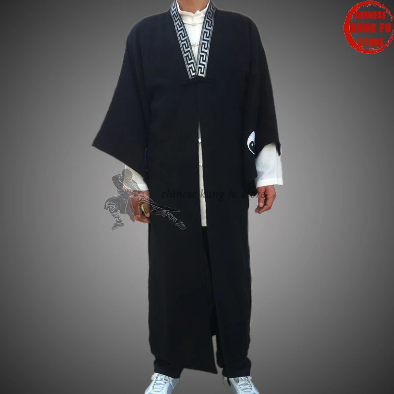 Custom Wudang Taoist Robe Taoism Tai chi Uniform Kung fu Martial arts Shaolin Monk Taiji Suit