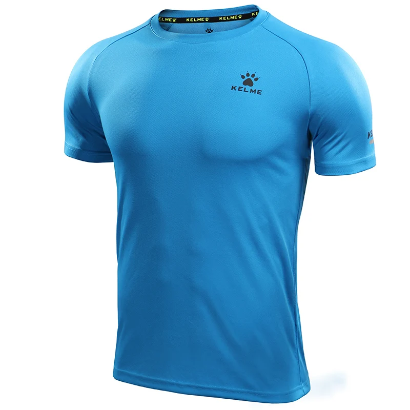 KELME männer T-shirt Männer Fußball Basketball Laufen Trainning Übung Gym Quick Dry Fitness Sportswear Atmungsaktiv T-shirt 8710