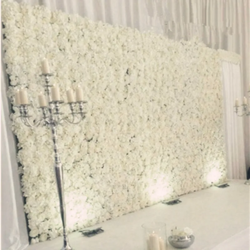 

New Arrival Artificial Hydrangea Peony Rose Mix Flower Wall Wedding Backdrop Pillar Road Lead Decoration Supplies 20pcs/lot