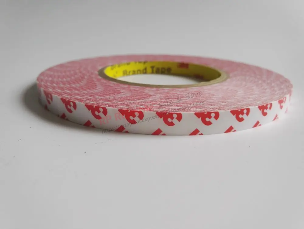 3M Double Sided Tape Perekat Ultra Tipis Viskositas Diimpor Tahan Suhu 55236 Kuat Dua Sisi Perekat 50M