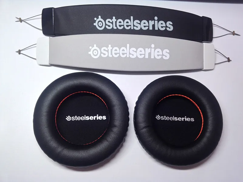 Audio opaska na głowę poduszka opaska na głowę + nausznik do SteelSeries Siberia V1 V2 V3 Prism słuchawki gamingowe