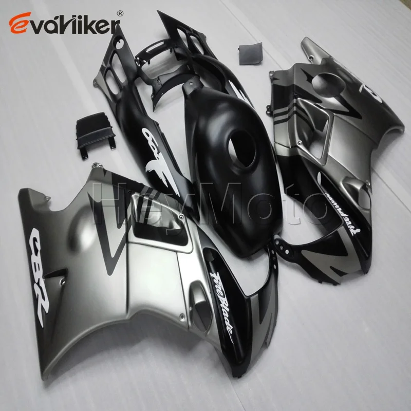 

ABS Plastic Bodywork Set for CBR600F2 1991 1992 1993 1994 CBR 600F2 ABS motorcycle fairing silvergray