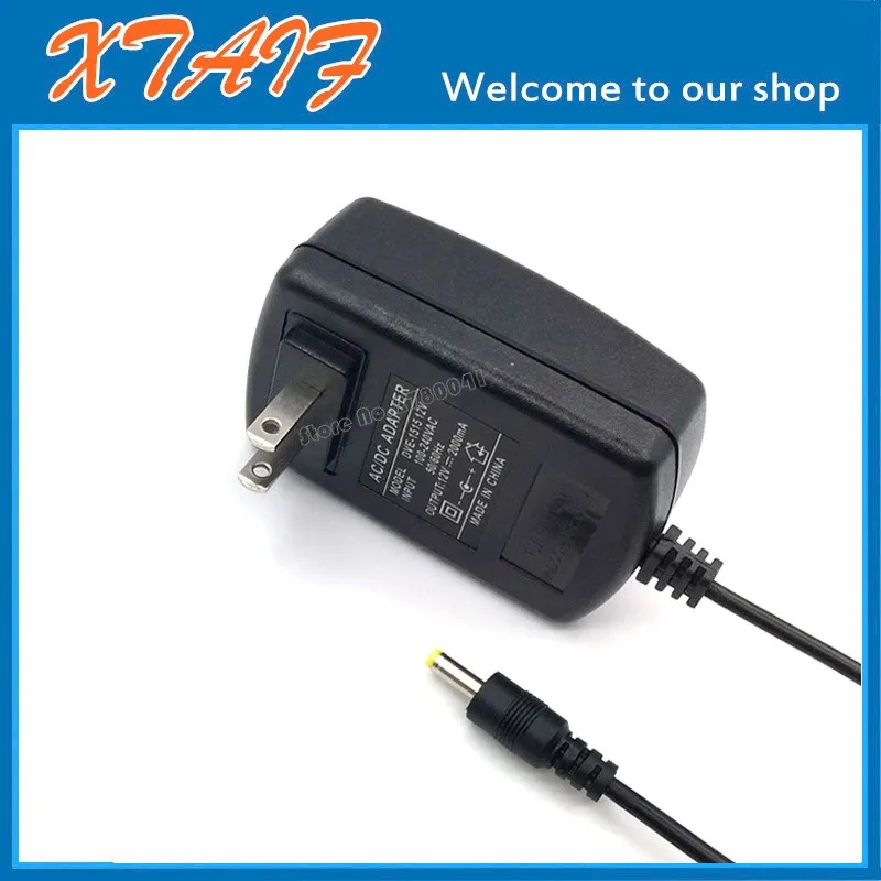 Cargador/adaptador de CA de 4,0 mm x 1,7 mm para reproductor de DVD portátil Philips, alimentación de 12 V, 2 A, enchufe estadounidense/europeo