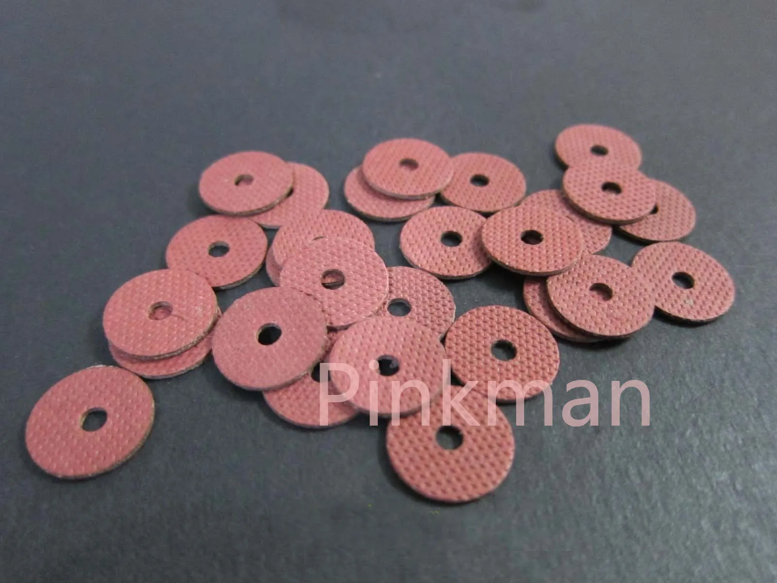 

1000 Pcs M6 6mmx17mmx1.5mm Red Insulating Fiber Washer