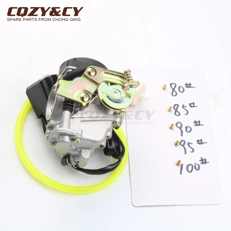 19mm Scooter Carburetor for BAOTIAN BT49QT 50cc 4-stroke