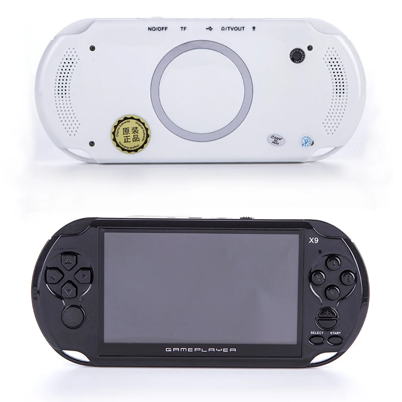 

NEW X9 Handheld Video Game console Player 5.0 Large Screen Consoles Support TV Output With MP3 Movie Camera with 10000+games