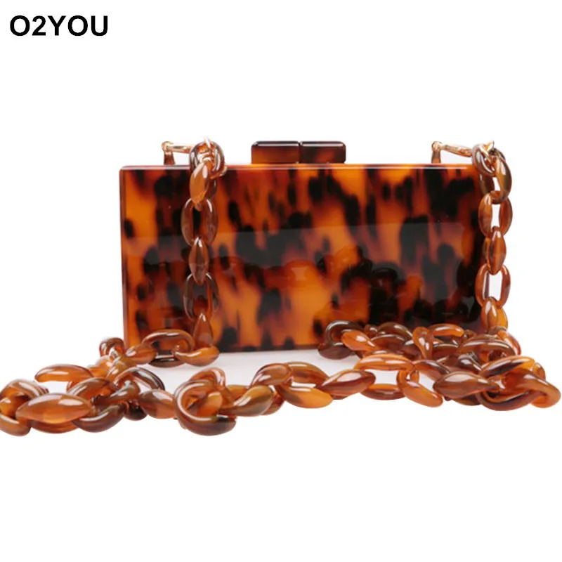 Lucite Purse Small Cross Body Bag Tortoise Acrylic Clutch Bag Tortoiseshell Box Wallet Acrylic Clutch Tortoise Cluthes