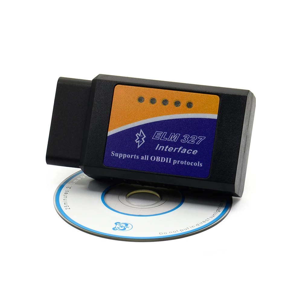 V2.1 OBD  mini ELM327 OBD2 Bluetooth Auto Scanner OBDII 2 Car ELM 327 Tester Diagnostic Tool for Android Windows Symbian