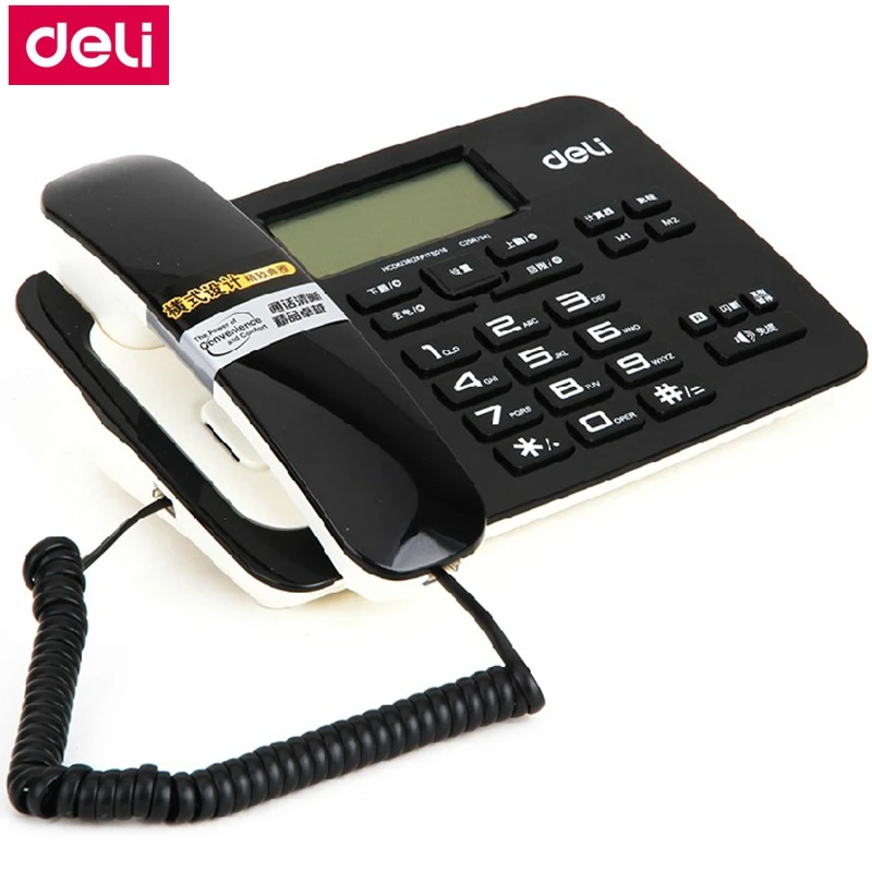 Imagem -05 - Readstar Deli 794 tipo de Assento Telefone Telefones com Fio Telefone de Escritório em Casa Caller id Exibição Registros Data Tempo Exibição