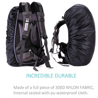 Waterproof Backpack Rain Cover for Hiking Camping Traveling Anti Dust Cap Cover 35L 100L Outdoor Raincover Case Bag Rain Cap