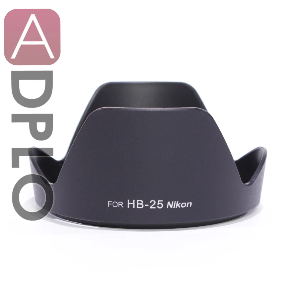 HB-25 Bayonet Mount Lens Hood Suit For Nikon AF 24-85mm f/2.8-4D IF Lens AF-S VR ED 24-120mm f/3.5-5.6G IF