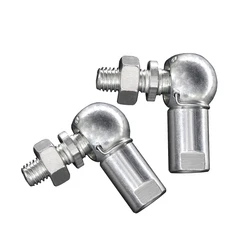 4PCS DIN71802 CS8 M5 앵글 볼 조인트 로드 엔드 베어링 M5x0.8 나사 볼 조인트