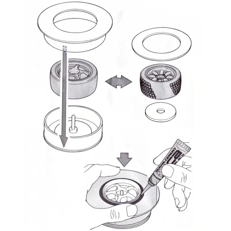 5 piezas Tamiya 53338 para 1/10 1/16 Touring Drift Car RC neumático ayuda de cemento cubo de rueda llanta herramienta de neumático coches de Control remoto