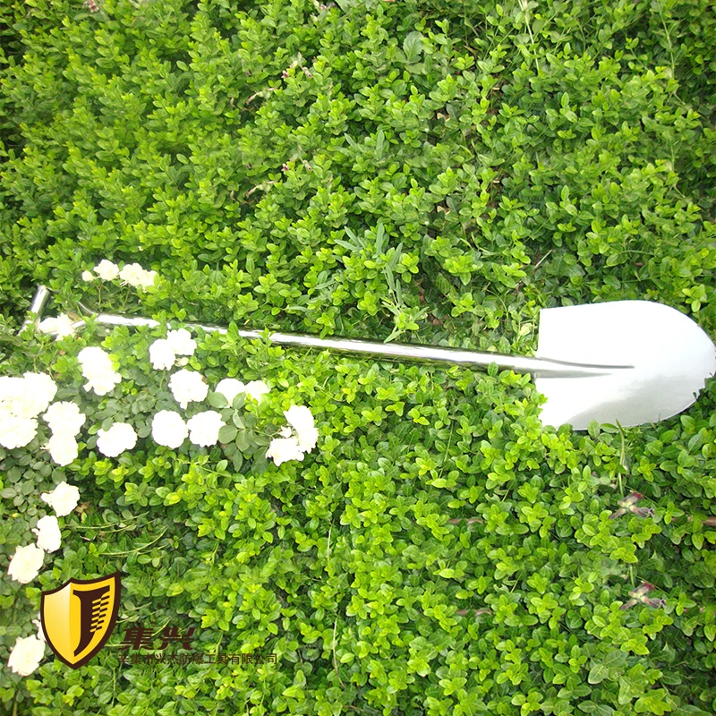 Stainless steel tip shovel, antimagnetic tools, 304 stainless steel, stainless steel, for outdoor gardens