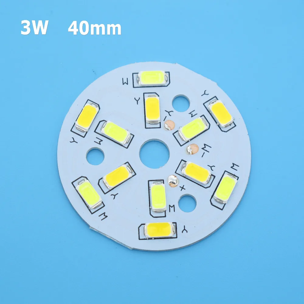 Double Color Temperature SMD5730 LED PCB 3W 5W 6W 7W 9W 12W 15W 18W White Warm White Light Source  for Led Bulb