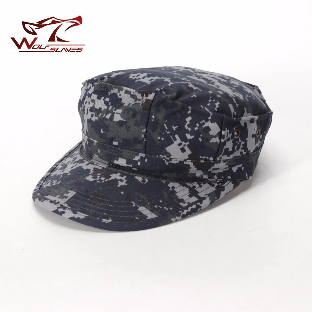 Fan dell\'esercito cappellini Multicam all\'aperto per uomo cappelli tattici da allenamento militare, cappello da pesca berretto ottagonale parasole