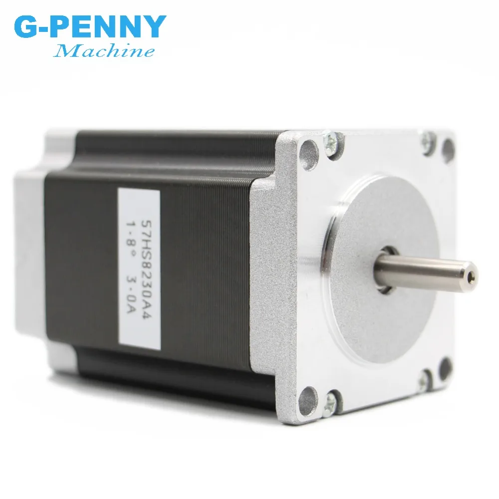 G-Penny NEMA 23 Stepper motor 57x82mm 3A 2.2N.m 315Oz-in Nema23 CNC Router Engraving Milling Machine 3D printer