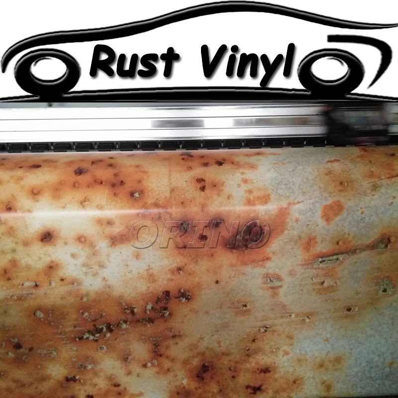 Car Styling Rust Wrapping Vinyl Film With Air Bubble Free Vehicle Car Boat Rusty Wrap Decal Size: 1.52*5/10/15/20/25/30 Meters